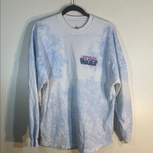 Disney Star Wars Spirit Jersey • Cloud City • Tie-Dye Blue • Size S